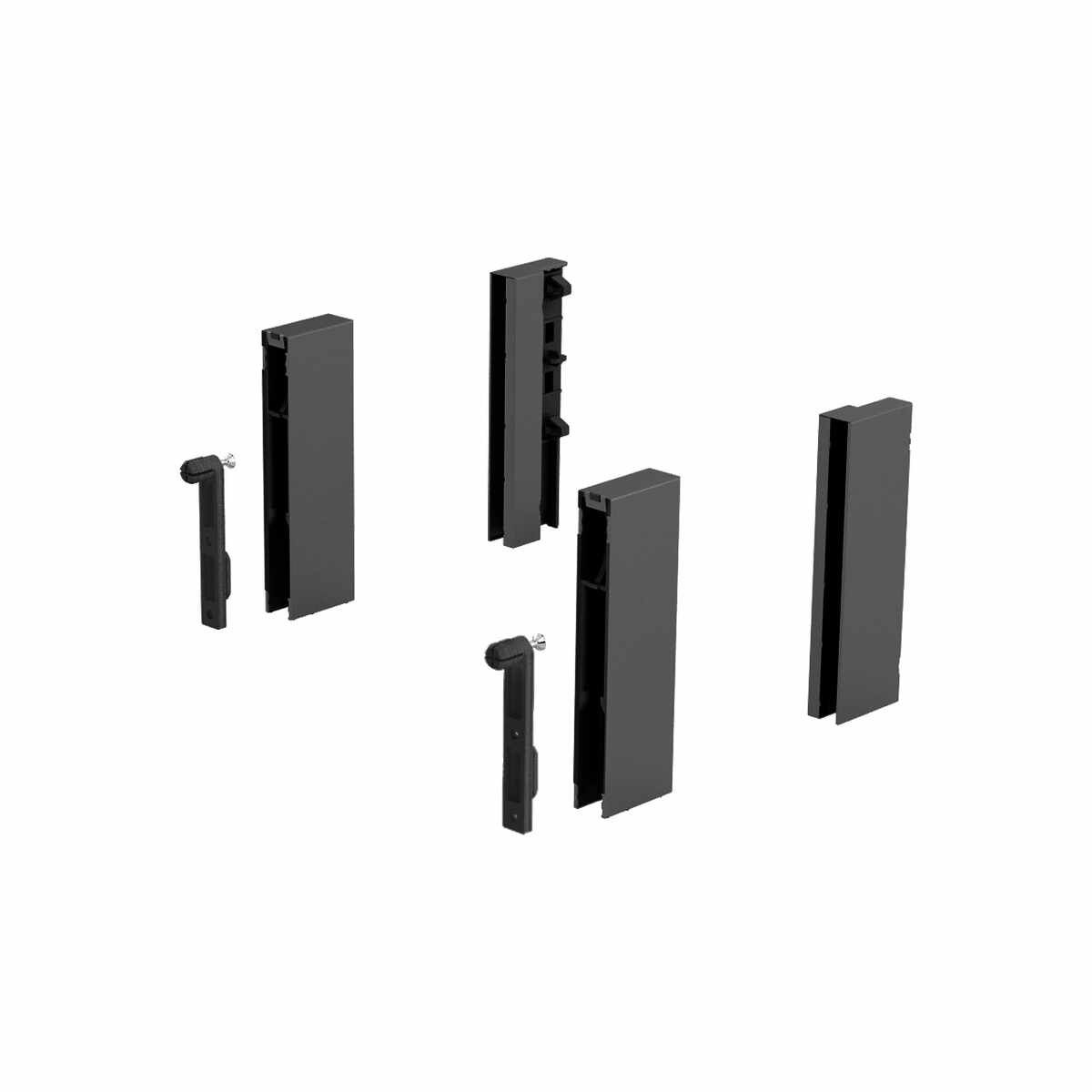 At-Design-Side-Adapter 124 mm Silber