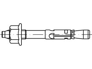 ART 88547 FISCHER-Nagelanker mit Gewinde FNA II 6 x 30 M 6/ 5 S