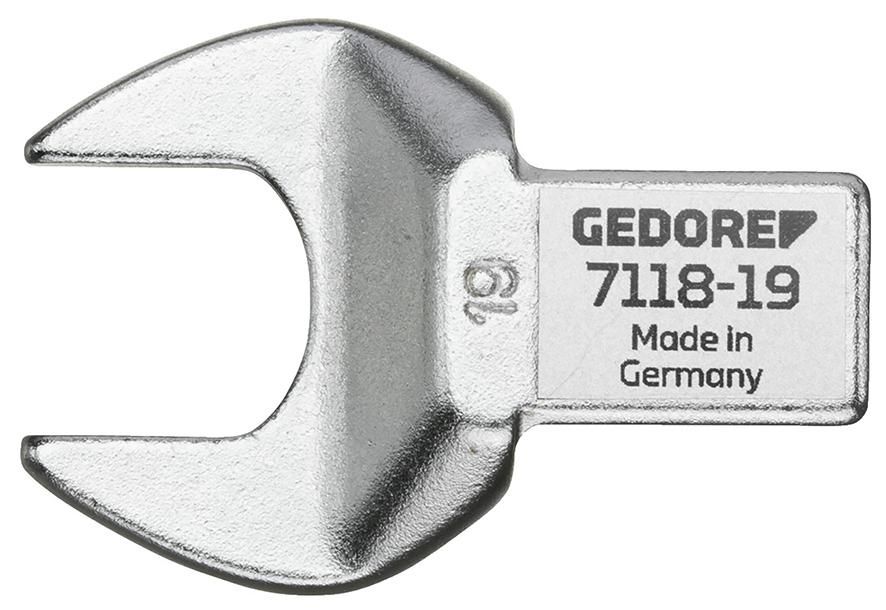 Einsteck-Maulschlüssel 24mm 14x18mm 4kt. Gedore