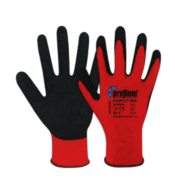 Montagehandschuh Prüßner Perfect-Red Gr. 6