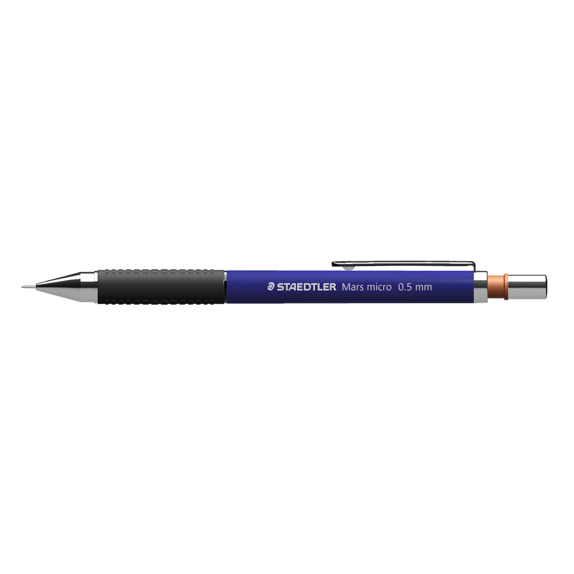 Druckbleistift Mars B 0,5mm blau