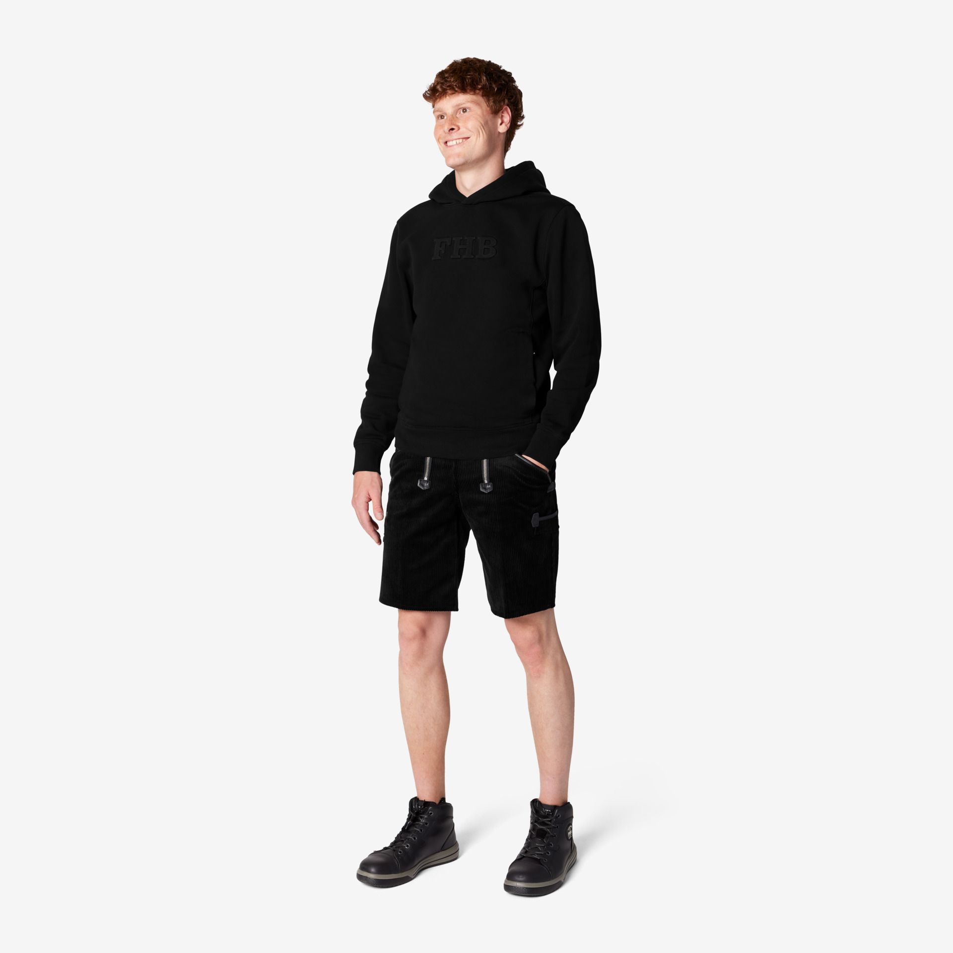 FHB Hoodie BELLO mit FHB-Branding unisex