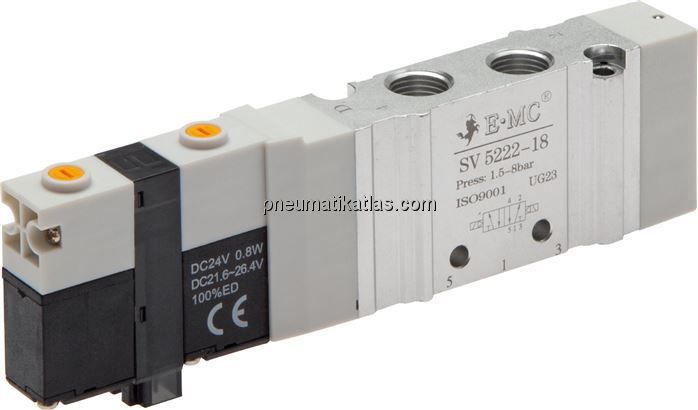 Magnetventil für S2V, 2x 3/2-Wege (NC/NC)