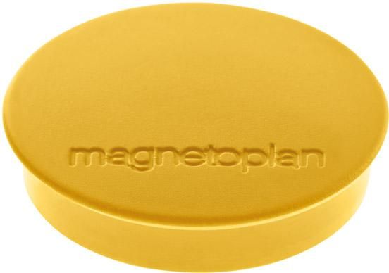 Magnet D30mm VE10 Haftkraft 700 g gelb