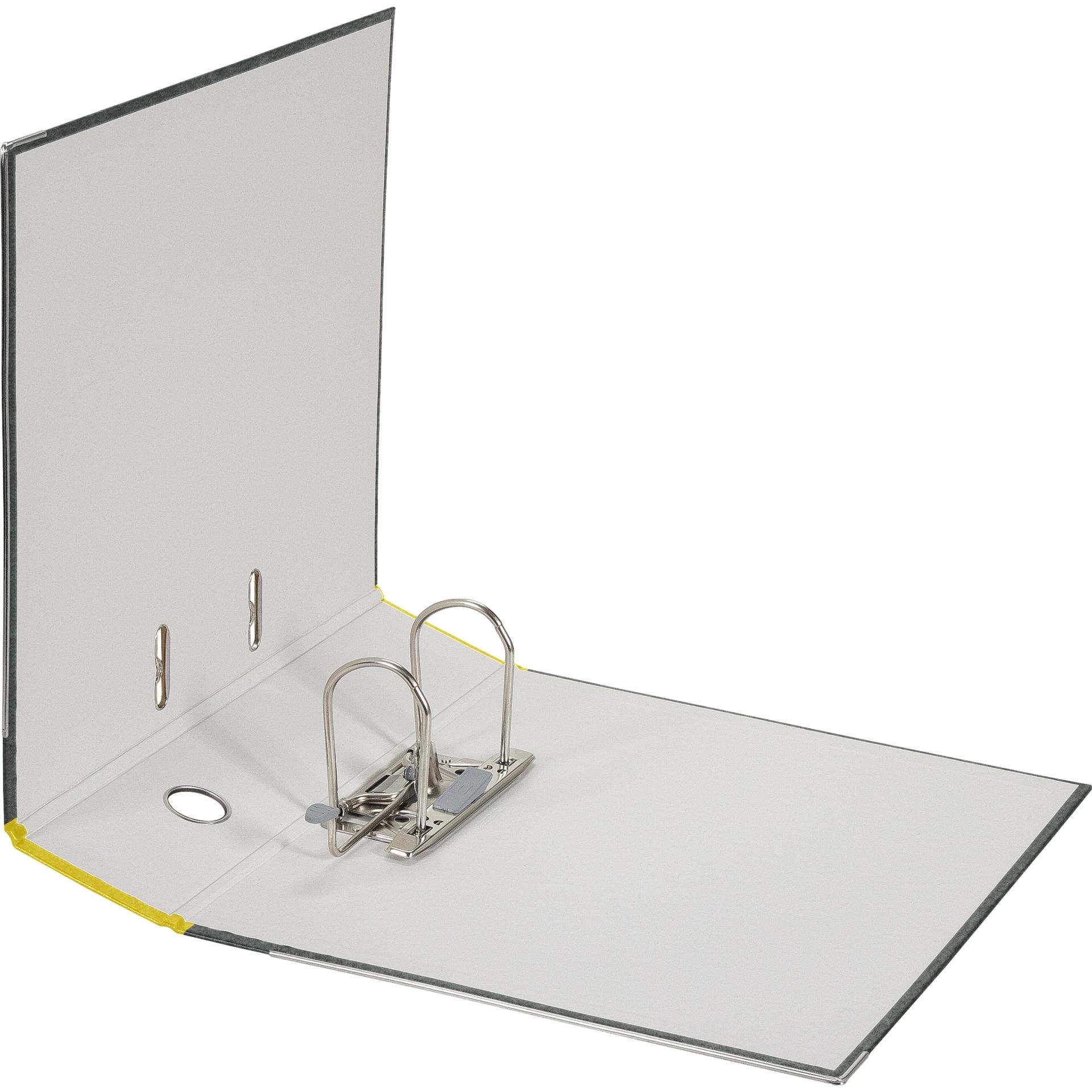 Ordner S80 DIN A4 80mm RC Pappe gelb