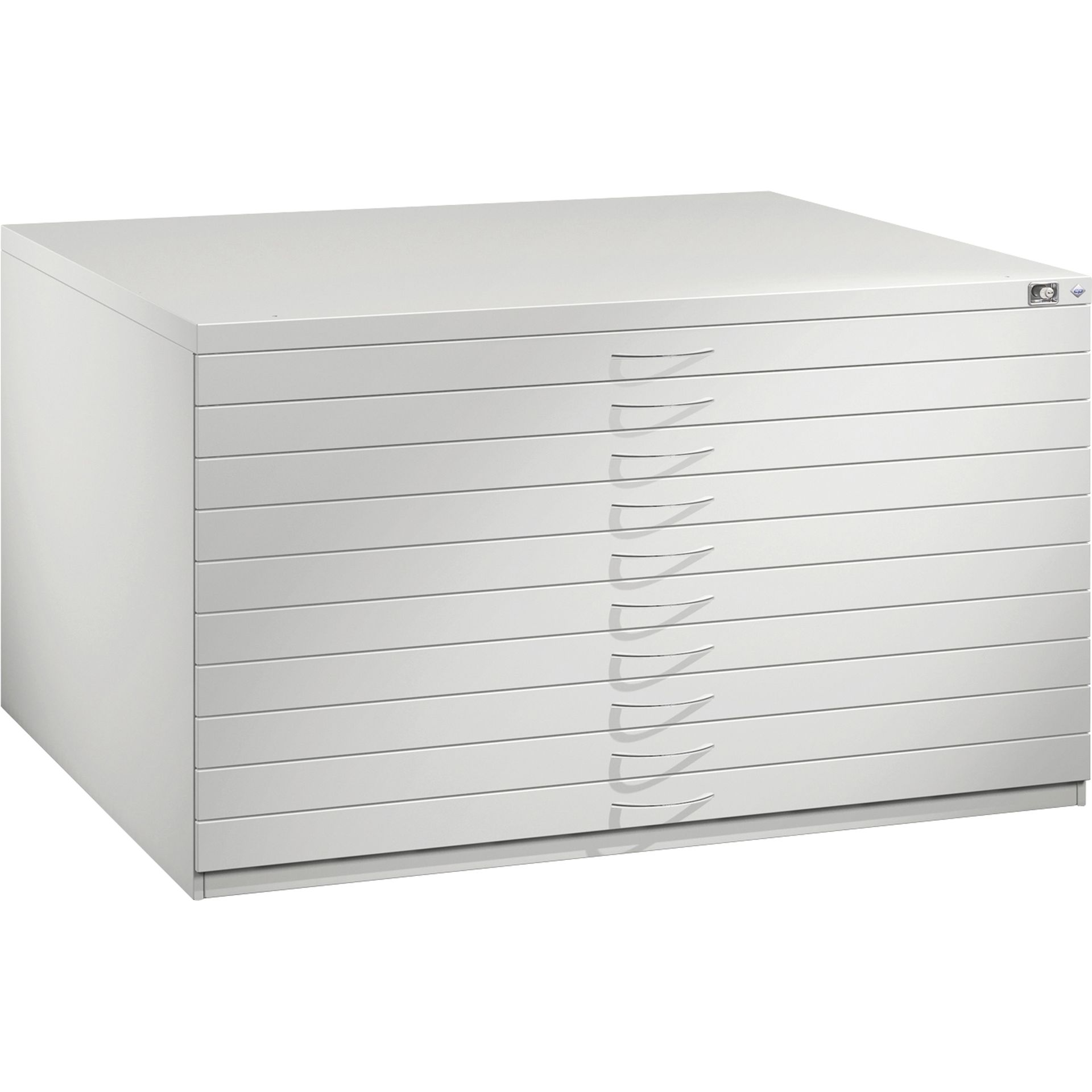 Flachablageschrank 760x1350x960mm lgr