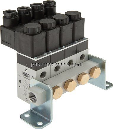 P-Leiste inkl. Hohlschrauben und Dichtungen für Ventilbaureihe M04 / P04