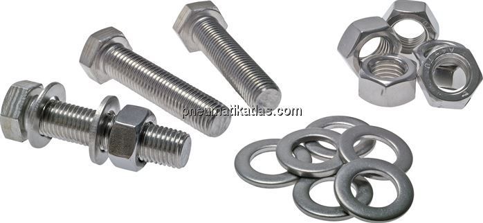 Sechskantschraube DIN 933, M 10x35, Stahl verzinkt 8.8