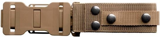 Strongarm Fixed Coyote Serrated
