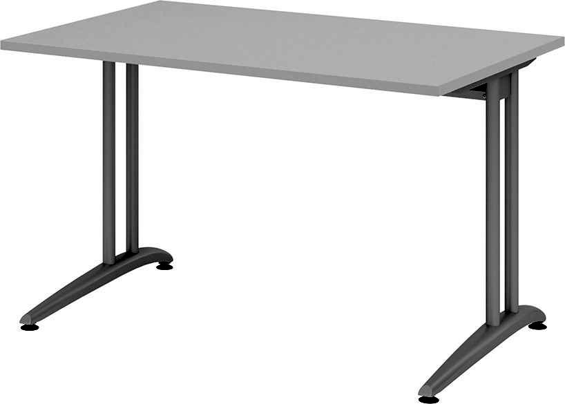 Schreibtisch lichtgrau 1200x800 mm