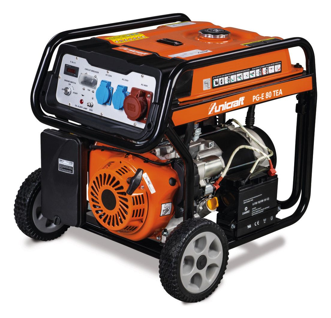 UNICRAFT Stromerzeuger, 230V + 400V