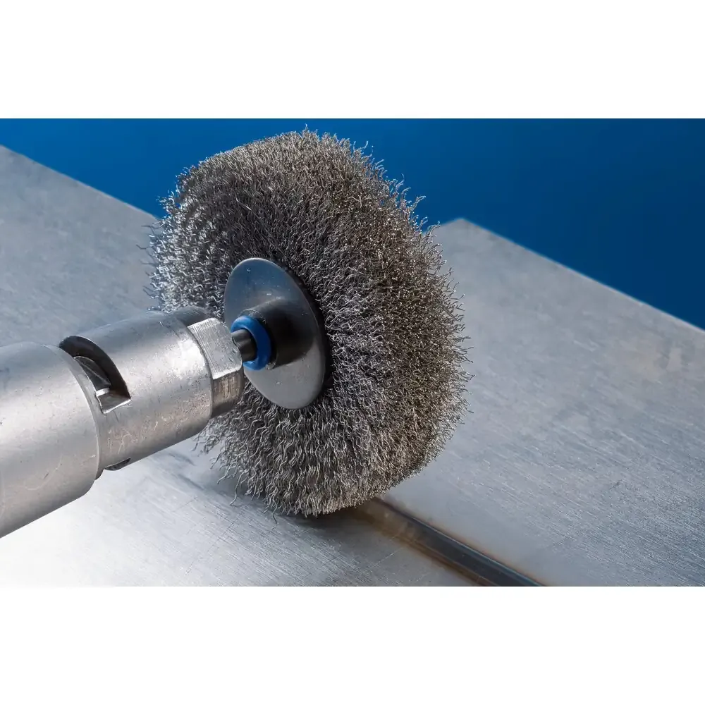 PFERD INOX-TOTAL Rundbürste ungezopft RBUIT Ø80x15mm Schaft-Ø6mm