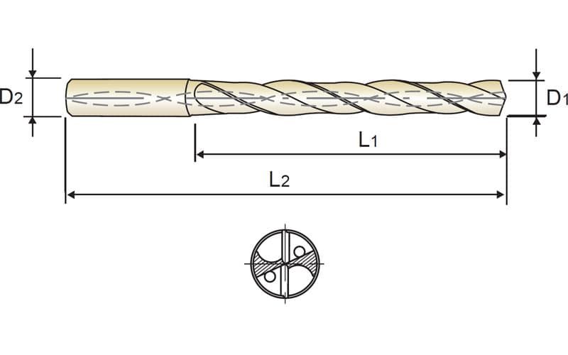 D/D INOX 5D MIT INNENKÜHLUNG (TIALN)
