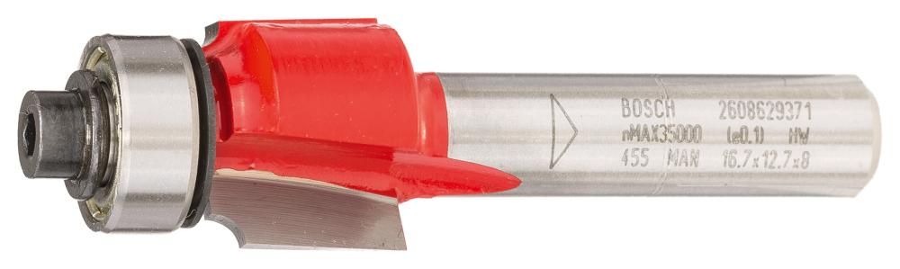 HM Abrundfräser m AnlaufrØ16,7 x12,7x55,0 mm R2 Bosch