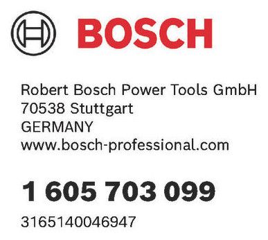BOSCH Aufnahmeflansch