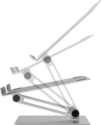 Laptop Ständer RISE für Laptop und Tablett 10" bis 17" bis 5 kg