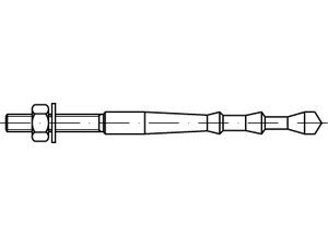 ART 88579 FISCHER-Highbond-Anker St. Zn FHB II-A L M 20 x 210/150 S