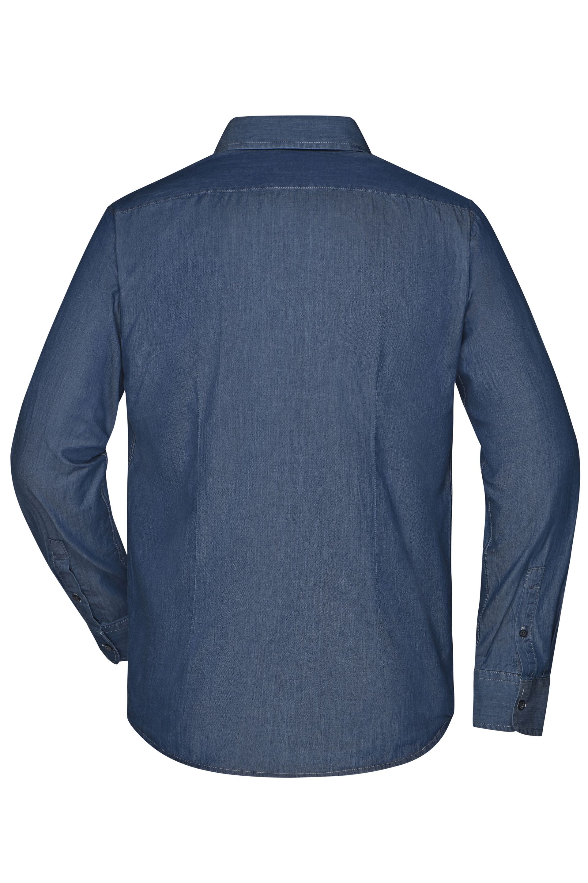 James & Nicholson JN629 Herren-Hemd, Blau (dden), Gr. L