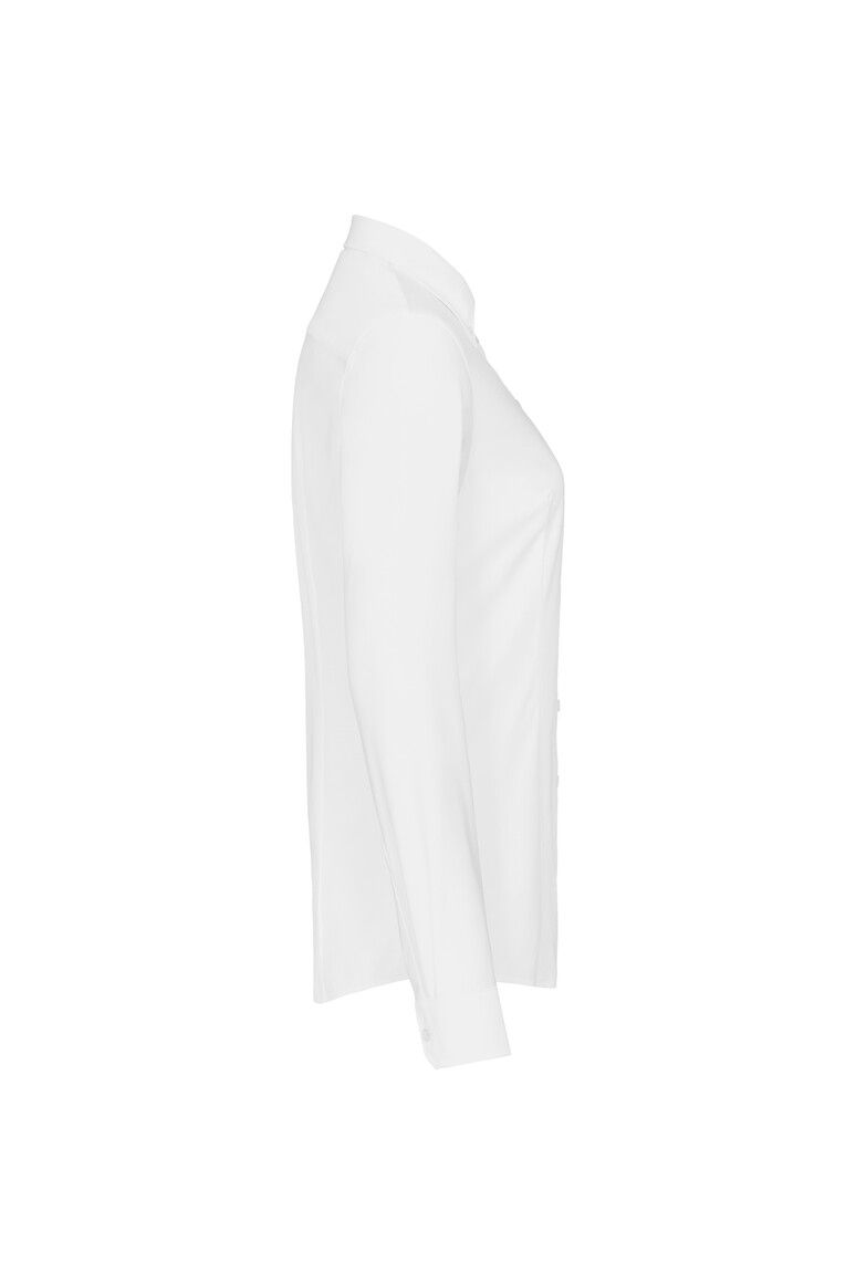 HAKRO Bluse Natural Stretch weiß, 2XS