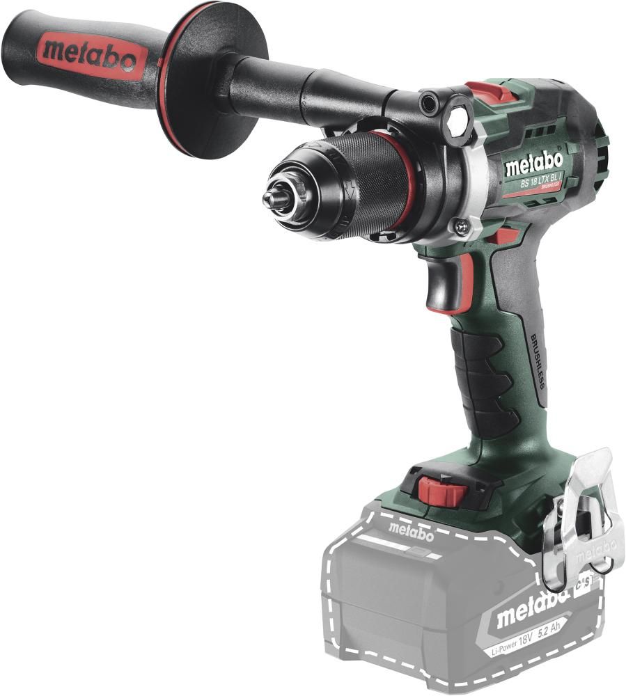 Akku-Bohrschrauber solo BS 18 LTX BL I Metabo ohne Akku ohne Ladegerät metaBOX