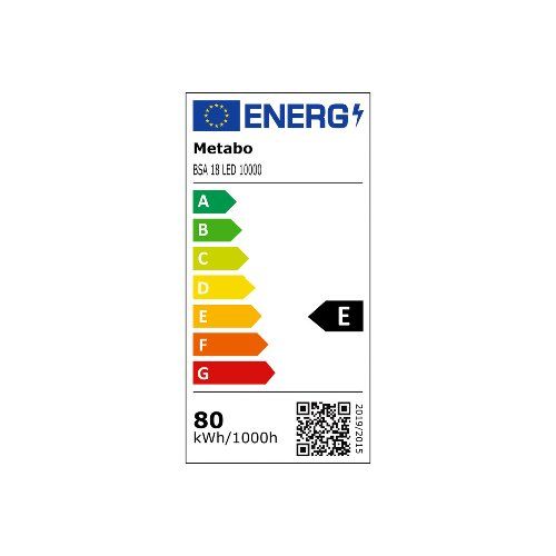 Akku-Baustrahler solo BSA 18 LED 10000 Metabo ohne Akku ohne Ladegerät Karton