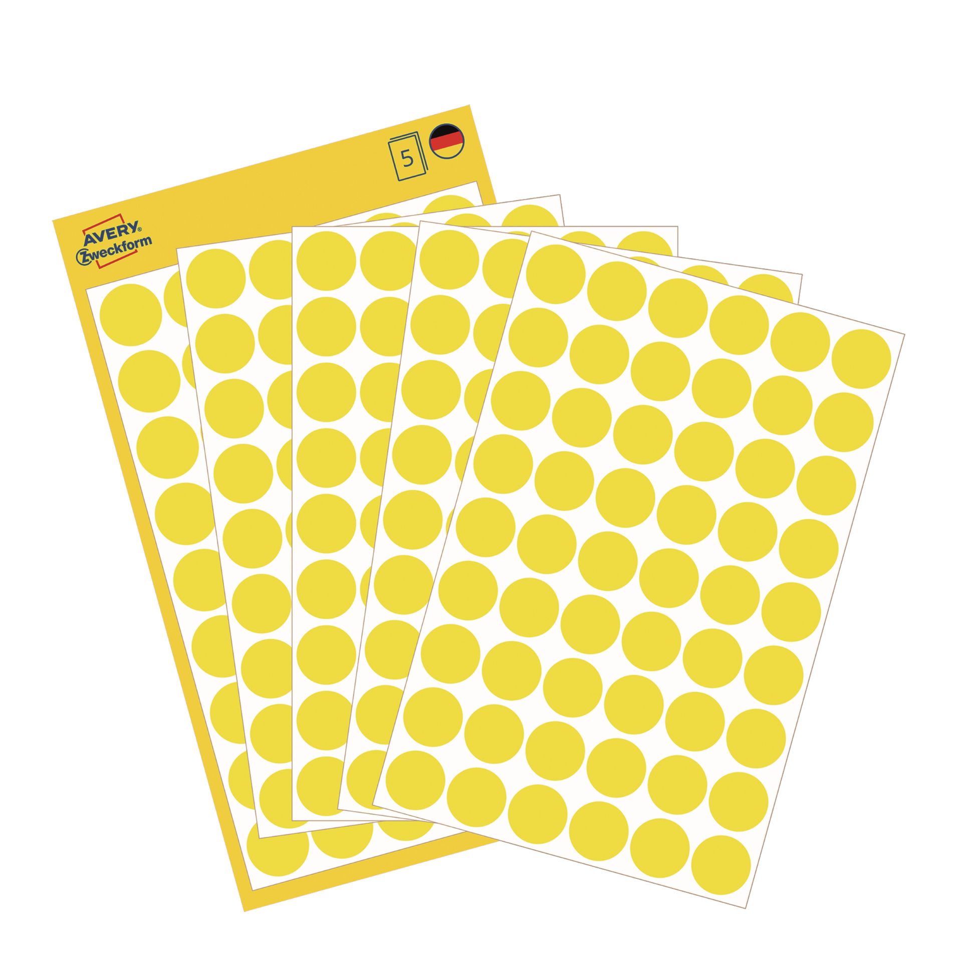 Markierungspunkt 12mm gelb 270 St./Pack.