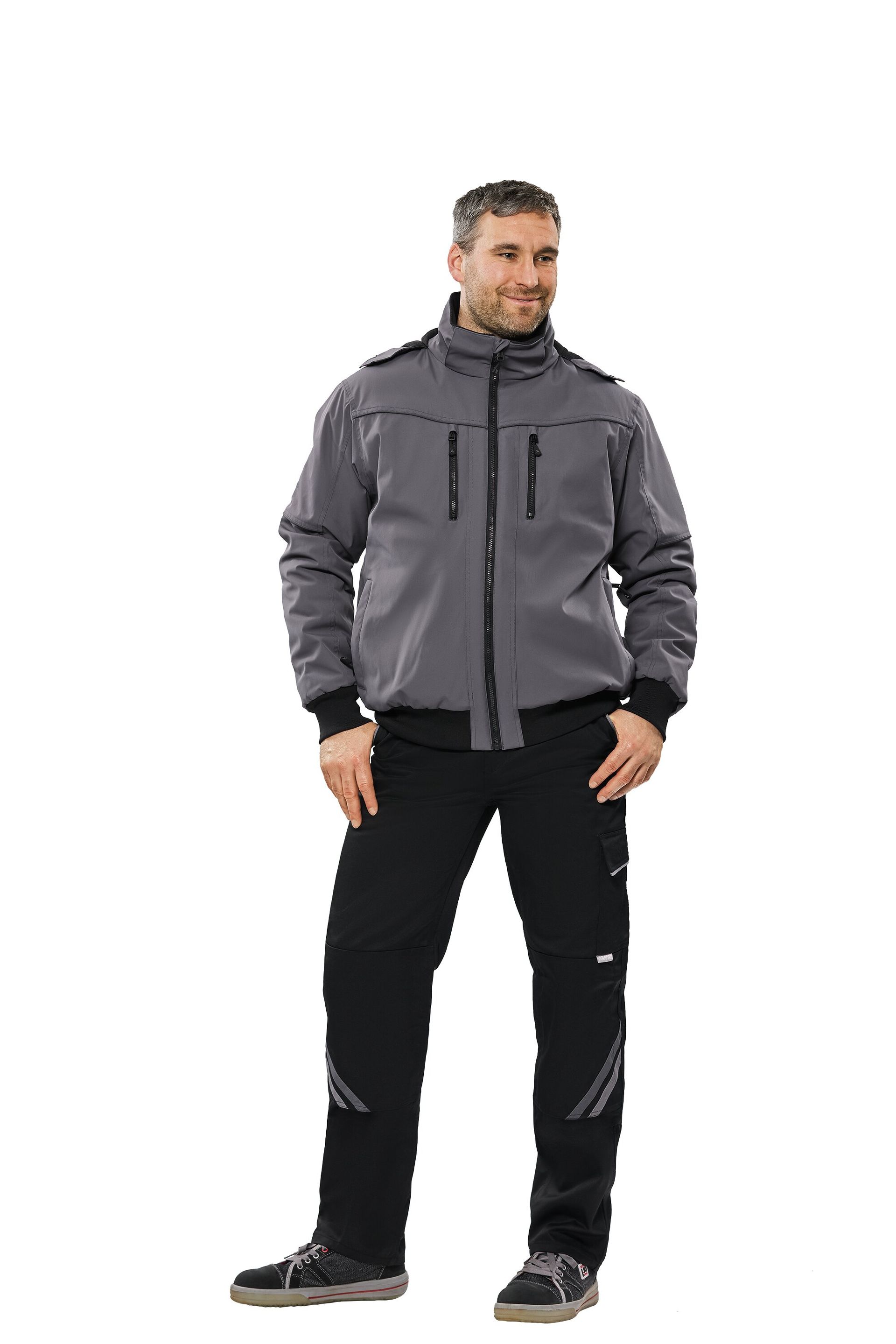 Planam Plane Blouson Outdoor schiefer Gr. XS