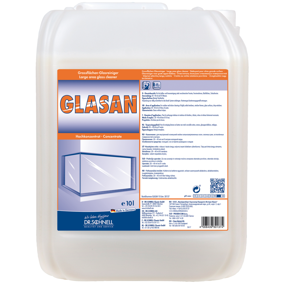 GLASAN Kanister 10 Liter