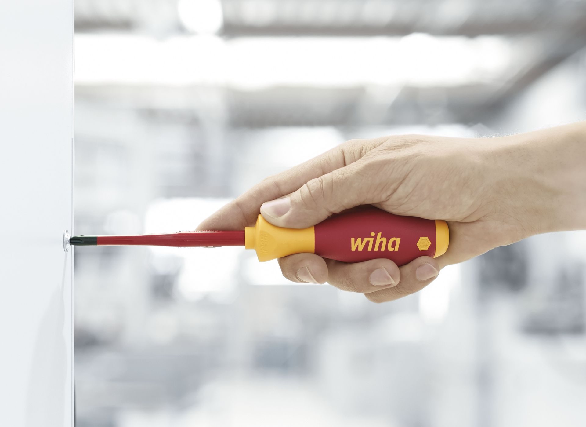 Wiha Schraubendreher VDE slim Schlitz