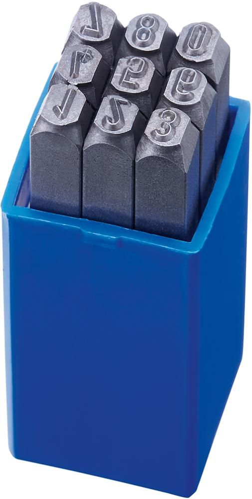 Schlagzahlen-Satz Schrifthöhe 2mm FORMAT