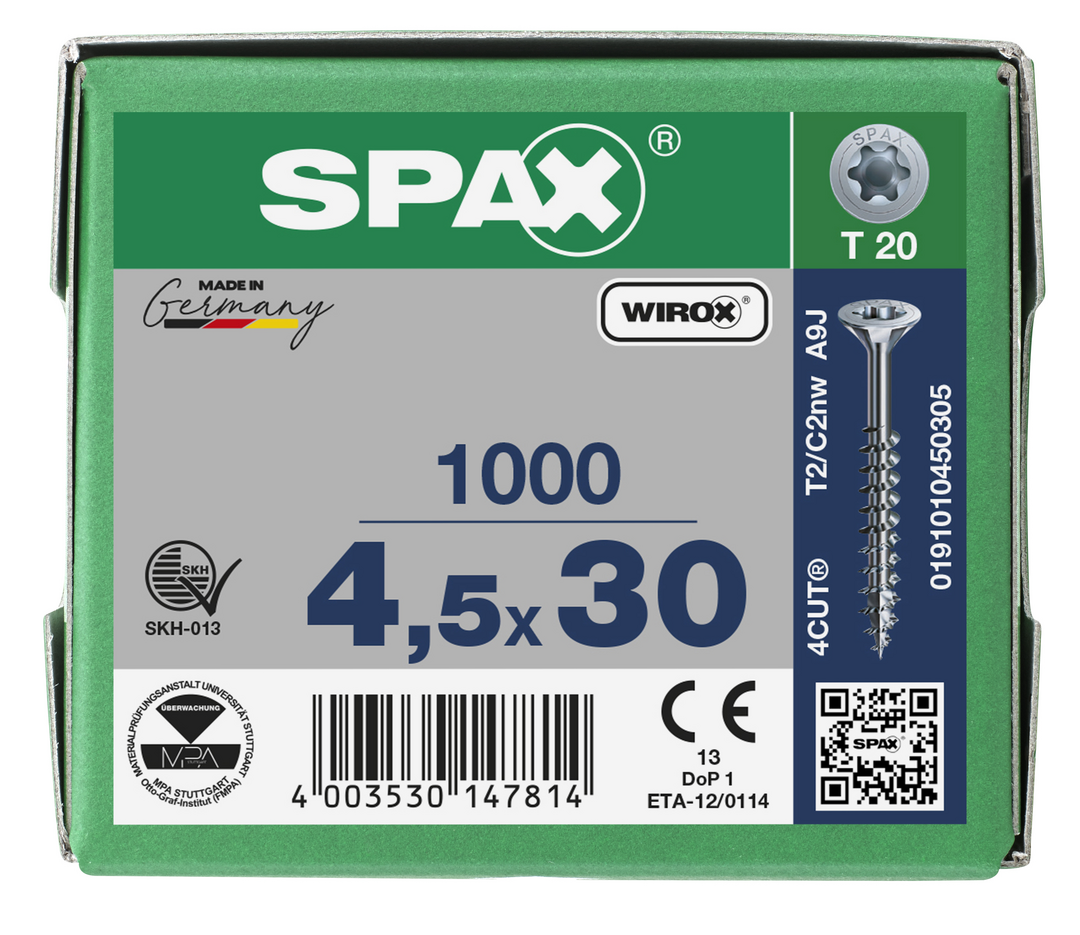 SPAX Senkkopf T-STAR plus TG