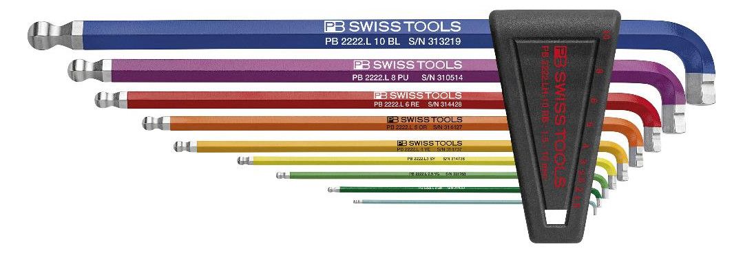PB-Swiss 6kant-Winkelschraubendrehersatz