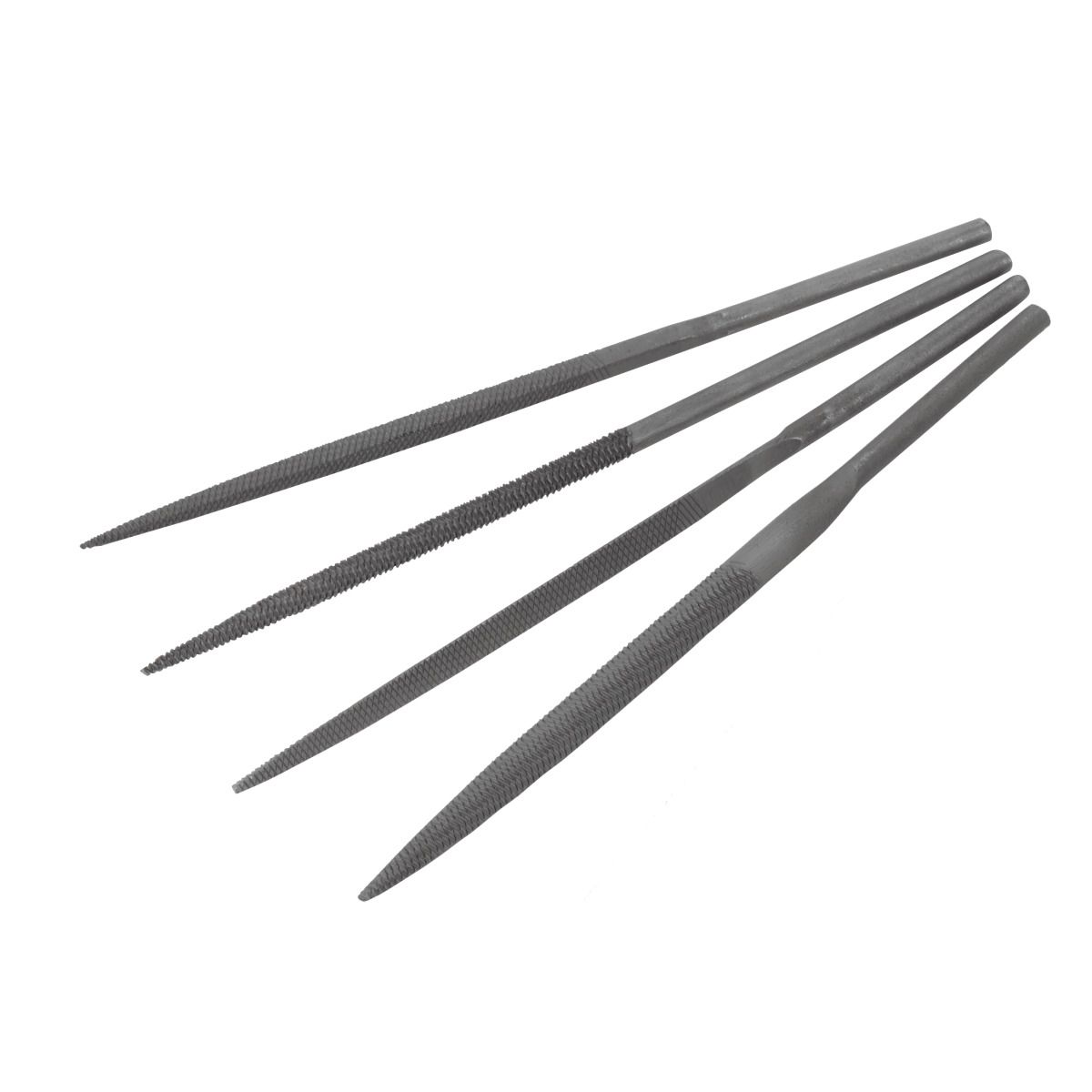 Feilenset Aircraft FS5, 4mm-Schaft, 4-teilig