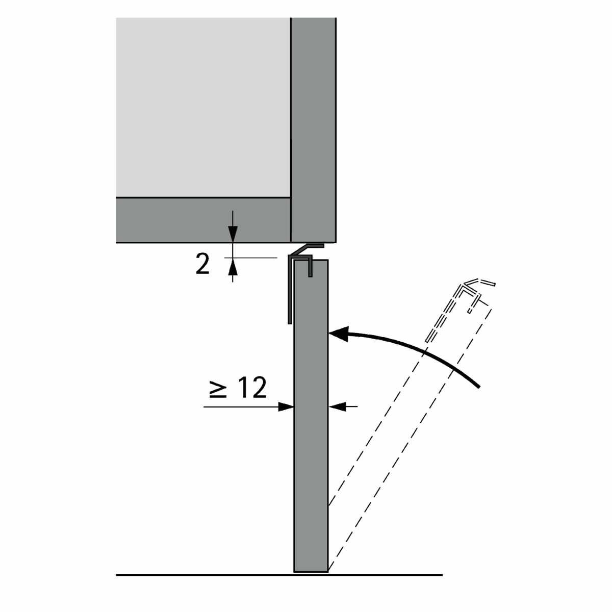 Turboclip-Blendenhalter- Seitenblende