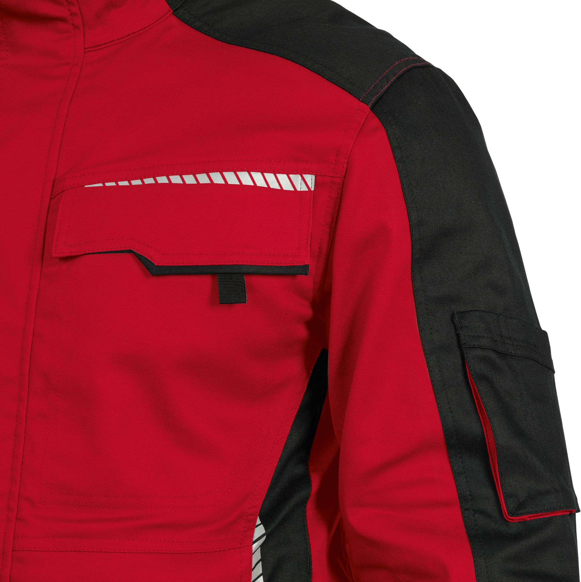 Leibwächter Flexline Arbeitsjacke, Rot, Gr. XL