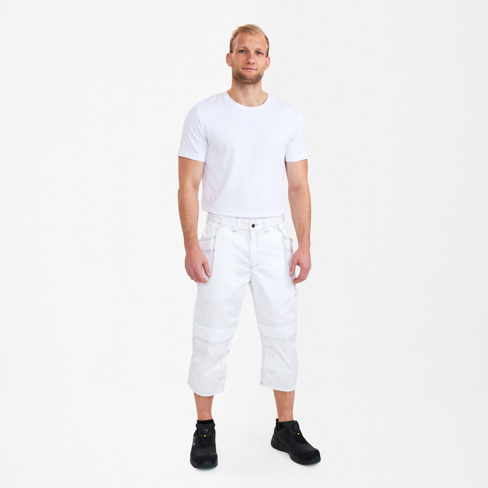 Combat 3/4 Hose mit Holstertaschen Weiss, Gr. 42