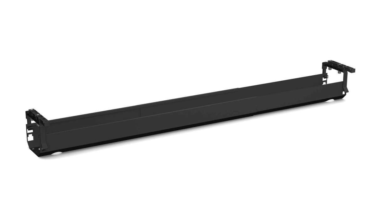 Kabelwanne RAL 9005 tiefschwarz