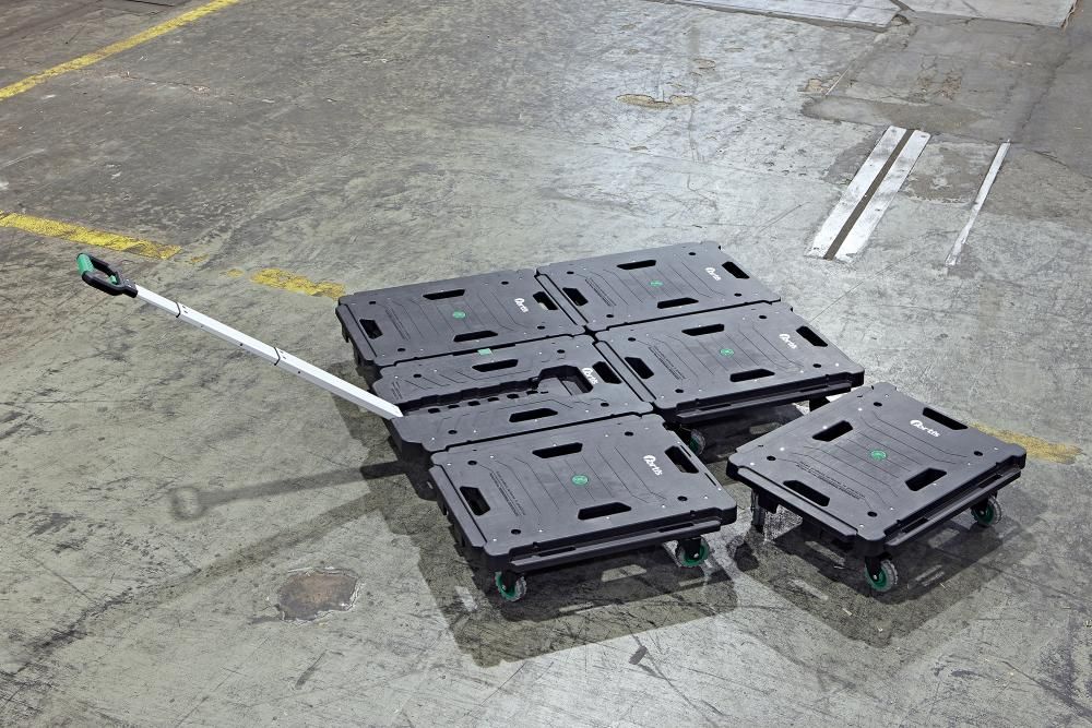 Allzweckroller 620x450mm, 137Kg Kst. 77mm, mit Griff FORTIS