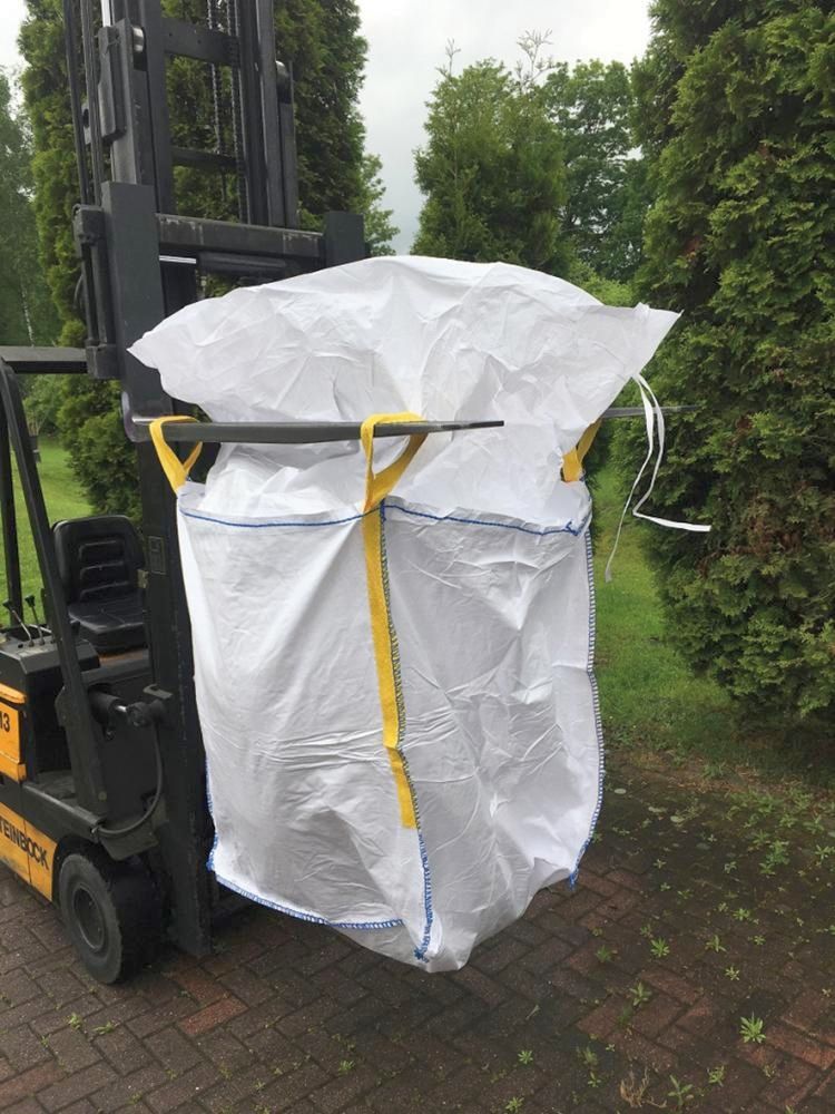 Big Bag 90x90x110cm, SWL 1.000 kg, SF 5:1, 4 Hebeschlaufen + Schürze