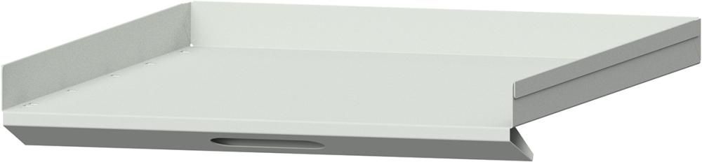 Auszugboden für Schwerlastschrank RAL 7035 B450xT540mm Traglast 100kg