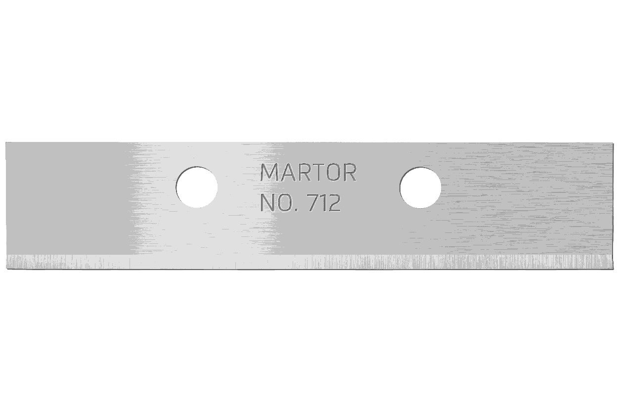MARTOR Ersatzklinge FIBERGLASKLINGE 712 Standardschliff | 80 Stück
