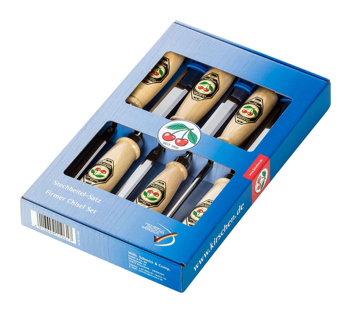 Stechbeitel Satz Kirsch 6tlg