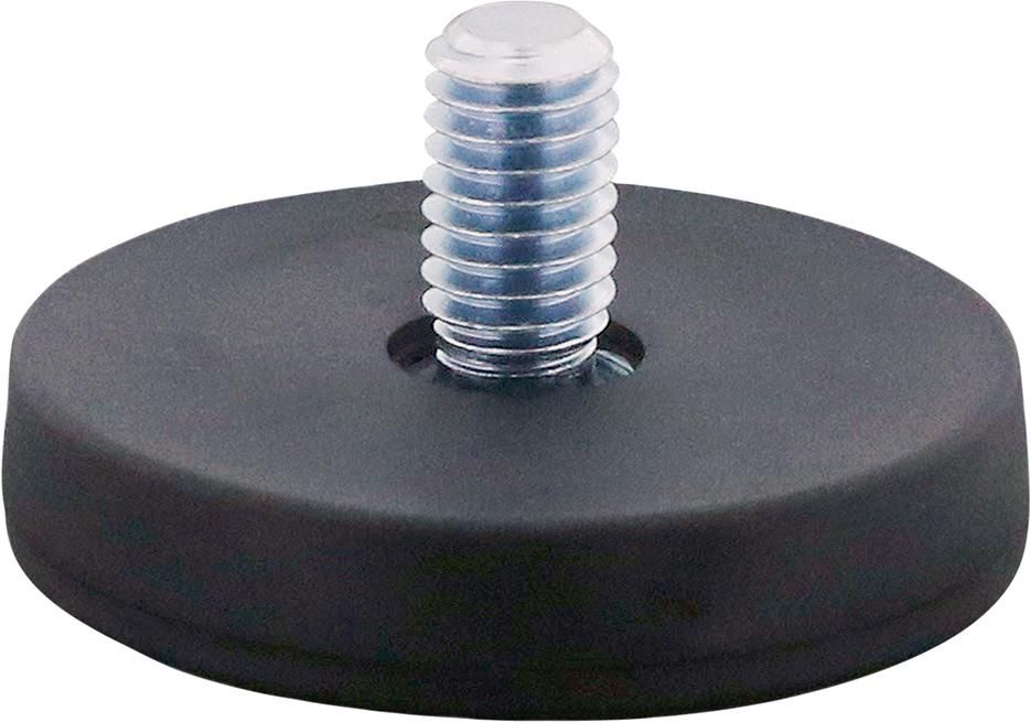Flachgreifer-Magnet 22mm mit Stift M4/Gummi FORMAT
