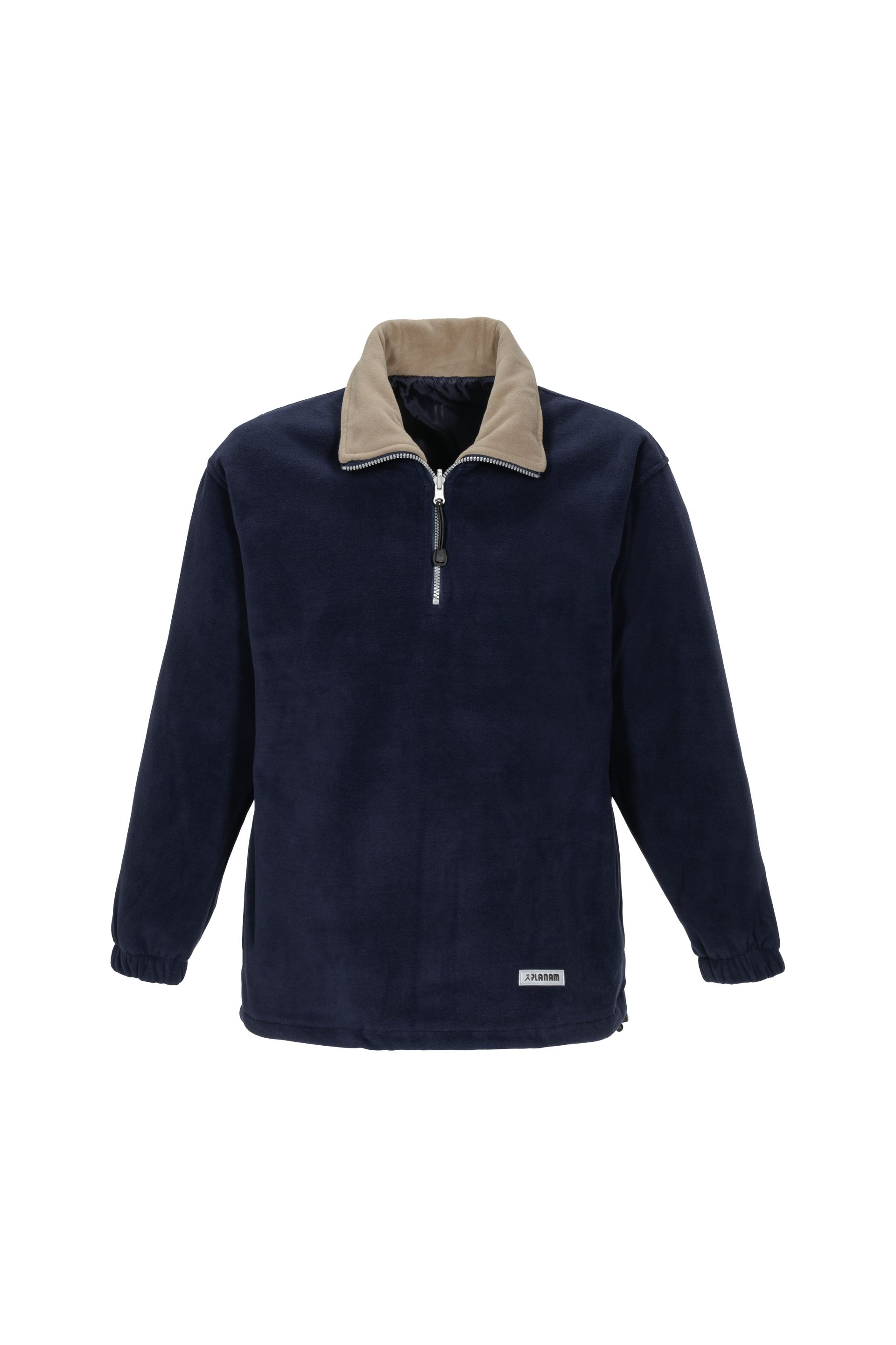 Planam Relax Fleecetroyer Outdoor marine/camel Gr. S