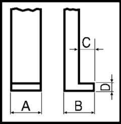 Abzieher Krallenform extraschmal 2-armig 6-100mm KUKKO