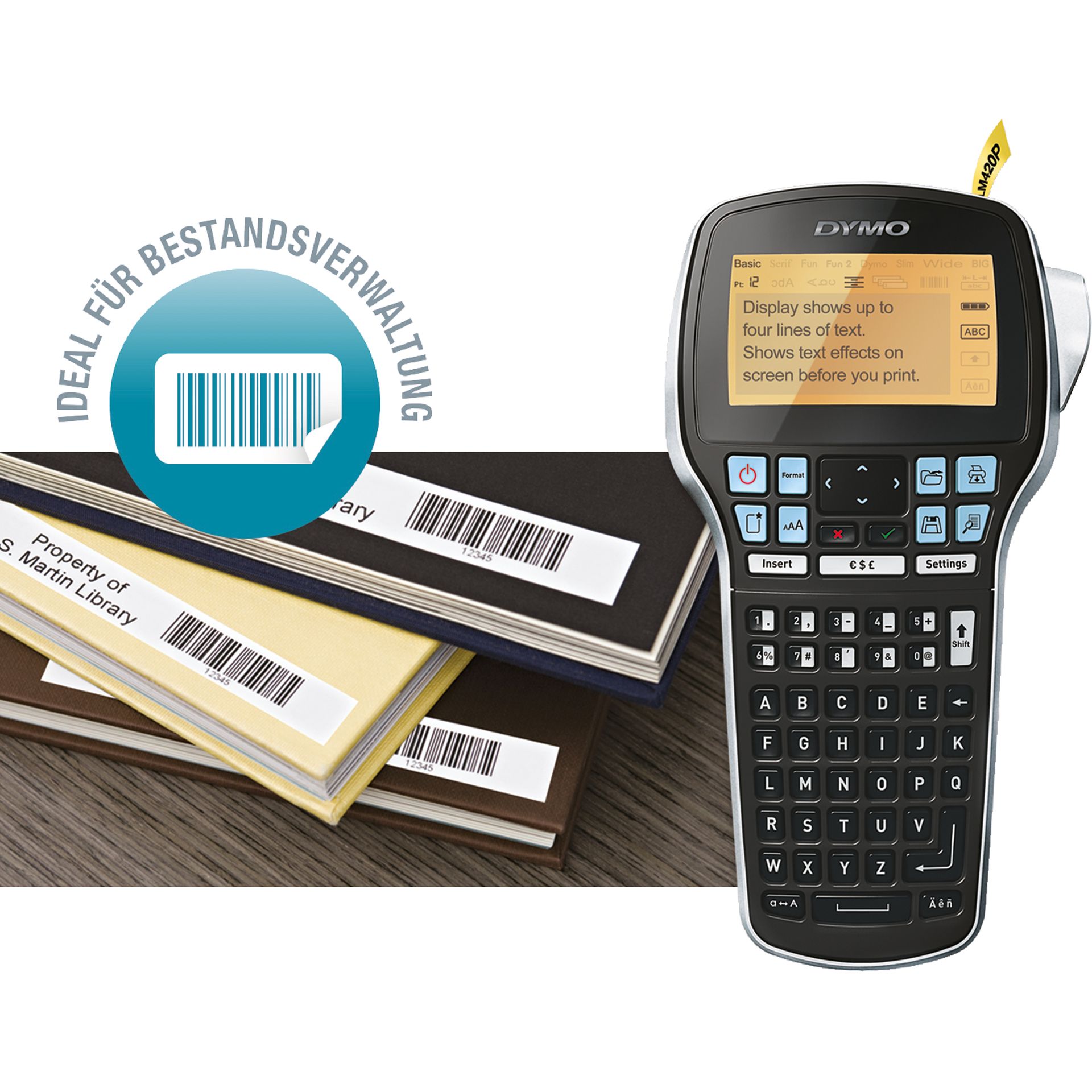 Beschriftungsgerät LabelManager 420P sw