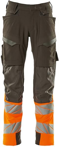 Mascot Accelerate Safe Warnschutz-Bundhose, Anthrazit, Gr. 46 Lang (90C46)