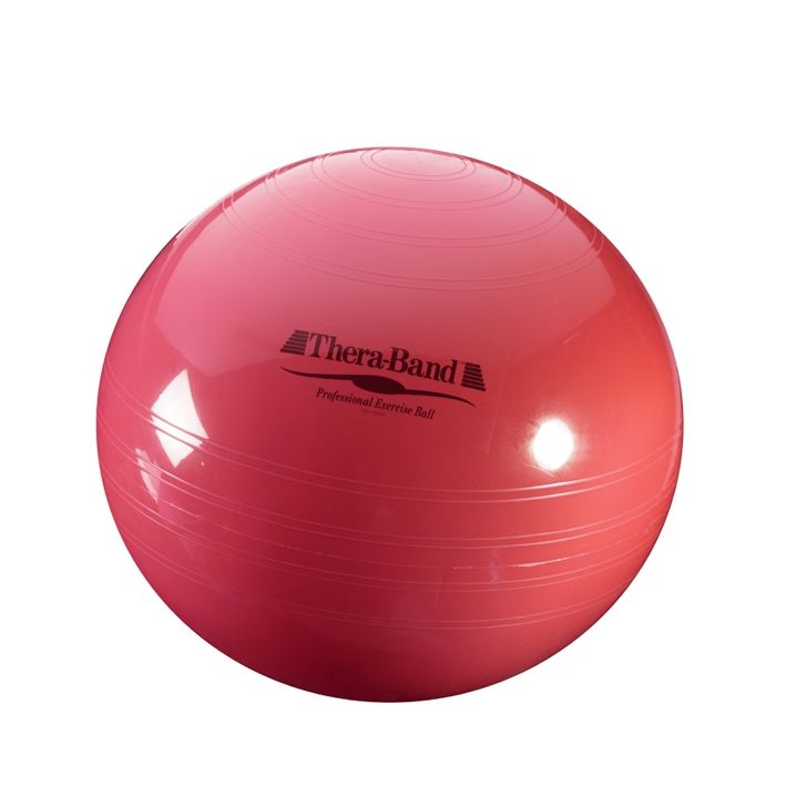 TheraBand Gymnastik-Ball Ø 55 cm, rot,bis Körpergröße 165 cmUK = 10 Stck.