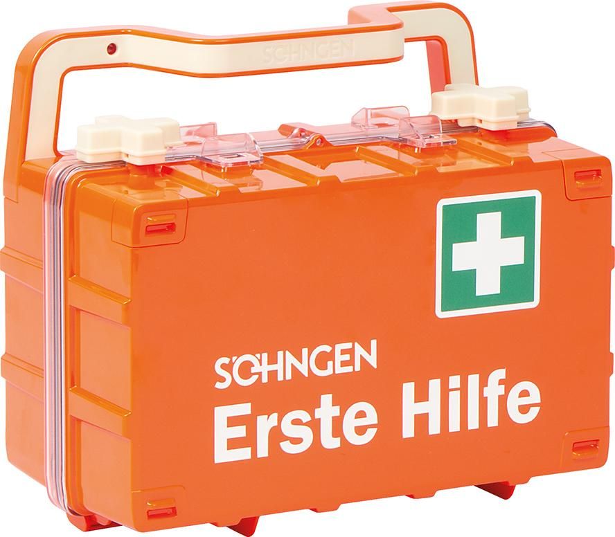Erste-Hilfe-Koffer, DYNAMIC-GLOW S, DIN 13157orange