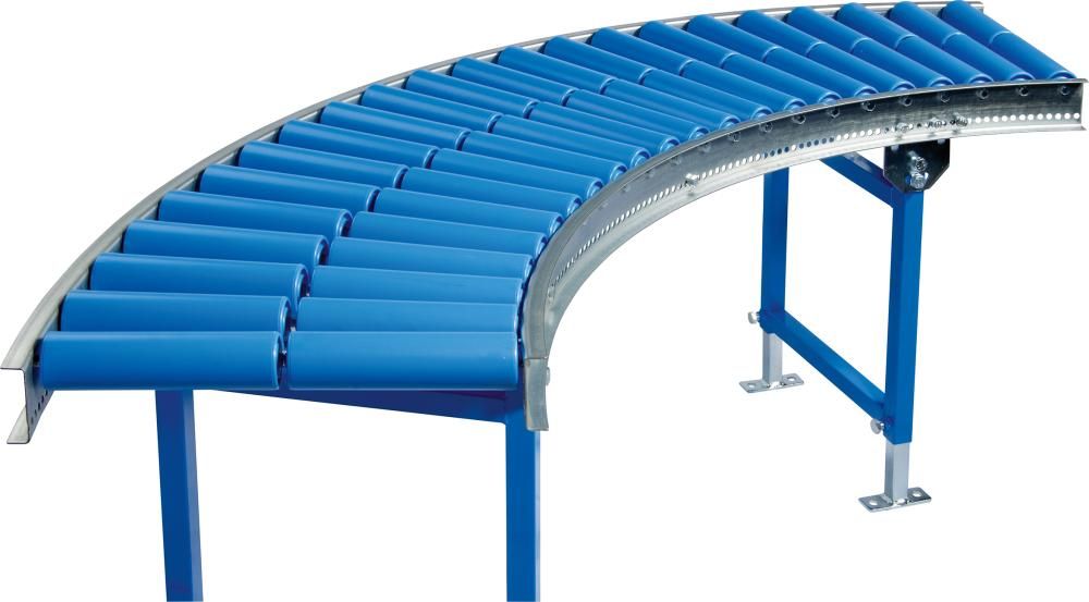 Leichtrollenbahn B 300 mmW=45°/B=300mm/T=75mm Blume Förderanlagen